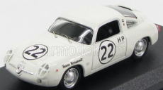 Best-model Fiat Abarth 750 Zagato Coupe N 22 Sebring 1960 Richards - Callanan 1:43 Bílá
