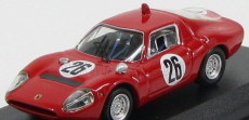 Best-model Fiat Abarth Ot 1300 N 26 Trento-bondone 1968 A.krohe 1:43 Red