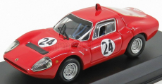 Best-model Fiat Abarth Ot1300 N 24 Winner Trento-bondone 1968 Karl Federhofer 1:43 Red