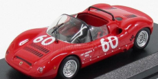Best-model Fiat Abarth Sp 1000 Spider N 60 Monza 1968 Pal Joe - Botalla 1:43 Red