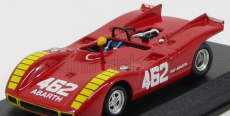 Best-model Fiat Abarth Spider 2000 N 462 Winner Sestriere 1970 Arturo Merzario 1:43 Red