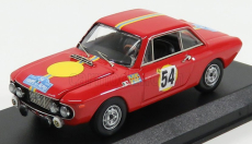 Best-model Lancia Fulvia Coupe 1.3 Hf N 54 3rd Coppa Delle Alpi 1968 Trautmann - Trautmann 1:43 Red
