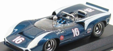 Best-model Lola T70 Spider N 16 Riverside 1967 G.follmer 1:43 Modrá Met Bílá