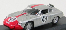 Best-model Porsche 1600gs Abarth N 49 Sebring 1962 Strle - Hahnl 1:43 Silver Red