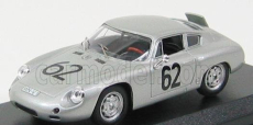 Best-model Porsche 1600gs Abarth N 62 Targa Florio 1963 Koch - Von Schroter 1:43 Silver