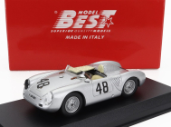 Best-model Porsche 550rs Spider N 48 1000km Buenos Aires 1958 Stirling Moss - Jean Behra 1:43 Silver