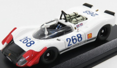 Best-model Porsche 908/02 N 968 Targa Florio 1969 Redman - Attwood 1:43 Bílá Červená