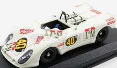 Best-model Porsche 908/2 Flunder Spider N 40 Temporada 1970 Decadenet - Pairetti 1:43 Bílá