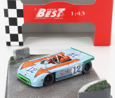 Best-model Porsche Diorama - 908/03 Spider N 12 Targa Florio 1970 Joseph Siffert 1:43 Světle Modrá Oranžová