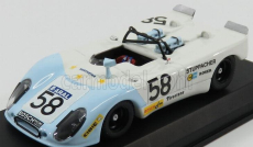 Best-model Porsche Flunder N 58 24h Le Mans 1972 Roser - Stuppacher 1:43 Bílá Světle Modrá