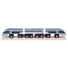 Bigjigs Rail Rychlík Eurostar E320 + 3 koleje