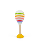 Bigjigs Toys Rumba koule sada 2 ks žlutá