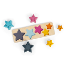 Bigjigs Toys Vkládací puzzle Hvězdy