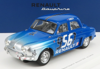 Bizarre Renault Dauphine N 9561 Bonneville 2016 Nicolas Prost - Con Vetrina - With Showcase 1:18 Blue