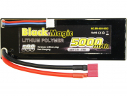 Black Magic LiPol Car 7.4V 5000mAh 50C Deans
