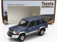 Bm-creations Toyota Land Cruiser Lc76 2014 1:64 Modrá Stříbrná