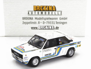 Brekina plast Fiat 131 Abarth Team Svenska Fiat N 7 1:87, bílá