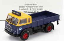 Brekina plast Fiat 642 Truck Pianale Frans Maas 1962 1:87 Modrá Žlutá