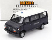 Brekina plast Fiat Ducato Minibus Carabinieri 1981 1:87 Modrá Bílá