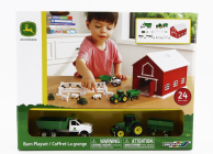 Britains Accessories Set Farm Toys With Tracor + Trailer And Truck 1:64 Zelená Bílá
