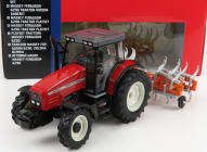Britains Massey ferguson 6290 Tractor With Trailer 2012 1:32 Červená Oranžová