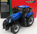 Britains New holland T8.435 Tractor 2018 1:32 Modrá Černá