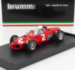 Brumm Ferrari F1  156 N 2 Italy Gp Phil Hill 1961 World Champion - With Driver Figure 1:43 Red