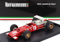 Brumm Ferrari F1 312 N 10 Italy Gp 1969 Pedro Rodriguez 1:43 Červená Bílá