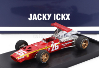 Brumm Ferrari F1  312 N 26 Winner France Gp 1968 Jacky Ickx 1:43 Červená Bílá