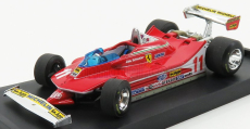 Brumm Ferrari F1  312t4 N 11 World Champion Winner Monza Italy Gp 1979 Jody Scheckter 1:43 Red