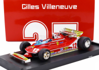 Brumm Ferrari F1  312t4 N 12 Monaco Gp 1979 Gilles Villeneuve 1:43 Red
