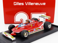 Brumm Ferrari F1  312t4 N 12 Winner Usa Ovest Gp 1979 Gilles Villeneuve - With Driver Figure 1:43 Red