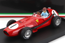 Brumm Ferrari F1  Dino 246 N 1 Winner British Gp 1958 P.collins - With Driver Figure 1:43 Red