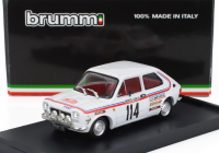Brumm Fiat 127 1-series (night Version) N 114 Rally Montecarlo 1973 Bernard Dongues - Christian Soulie 1:43 Bílá
