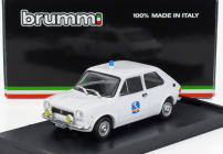 Brumm Fiat 127 1-series Societa' Autostrade Como-chiasso 1971 1:43 Bílá