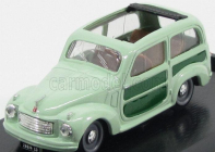 Brumm Fiat 500c Belvedere Open 1951 1:43 2 Tóny Zelené