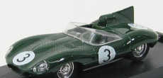 Brumm Jaguar D Type Le Mans N 3 1956 Jack Fairman 1:43 Zelená