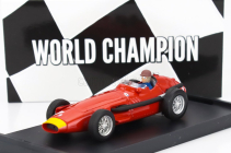 Brumm Maserati F1  250f N 1 World Champion Winner Germany Gp 1957 Juan Manuel Fangio - With Driver Figure 1:43 Red