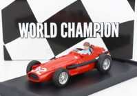 Brumm Maserati F1  250f N 32 World Champion Winner Monaco Gp 1957 Juan Manuel Fangio - With Driver Figure 1:43 Red