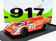 Brumm Porsche 917k 4.9l Team Salzburg N 23 Winner 24h Le Mans 1970 Hans Herrmann - Richard Attwood 1:43 Červená Bílá