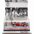 Brumm prom Ferrari F1  Diorama 156 N 2 World Champion Winner Italy Monza Gp With Figures 1961 Phil Hill 1:43 Red