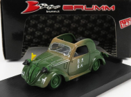Brumm Simca 5 Militare D-day Aperta - Open 1944 1:43 Vojenská Zelená