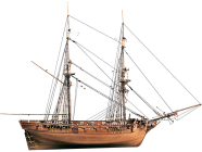 CALDERCRAFT H.M.S. Cruiser briga 1797 1:64 kit