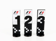 Cartrix Accessories F1 World Champion Plate Pit Board - 1st - 2nd - 3rd Place 1:18