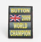 Cartrix Accessories F1 World Champion Plate Pit Board - 2009 Jenson Button 1:43