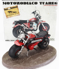 Clc-models Motozodiaco Tuareg 1972 - From Movie - Altrimenti Ci Arrabbiamo - Tv Series - Motorcycle 1:12 Red