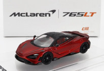 Cm-models Mclaren 765lt With Racing Set Wheels 2020 1:64 Červená Černá