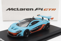 Cm-models Mclaren P1 Gtr N 0 2015 1:64 Světle Modrá Oranžová