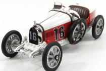 Cmc Bugatti T35 N 16 Nation Colour Project Monaco 1924 1:18 Červená Bílá