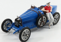 Cmc Bugatti T35 N 30 With Driver Figure 1924 1:18 Blue